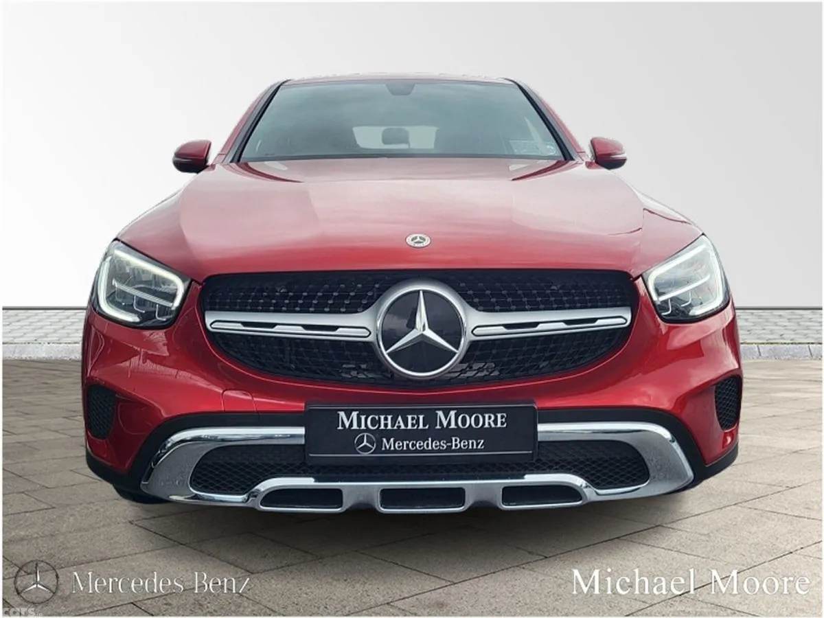 Mercedes-Benz GLC SUV, Diesel, 2021, Red