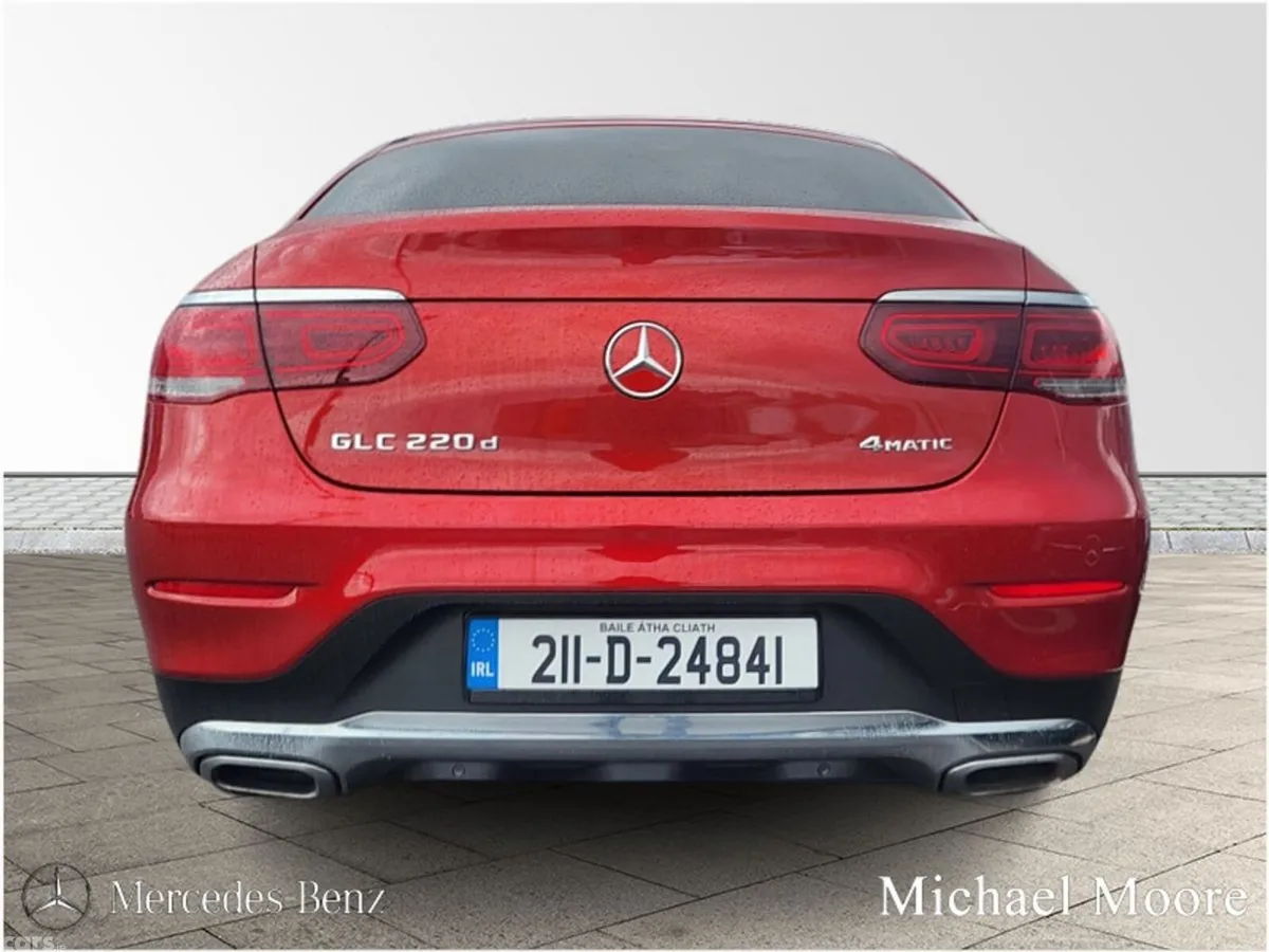 Mercedes-Benz GLC SUV, Diesel, 2021, Red