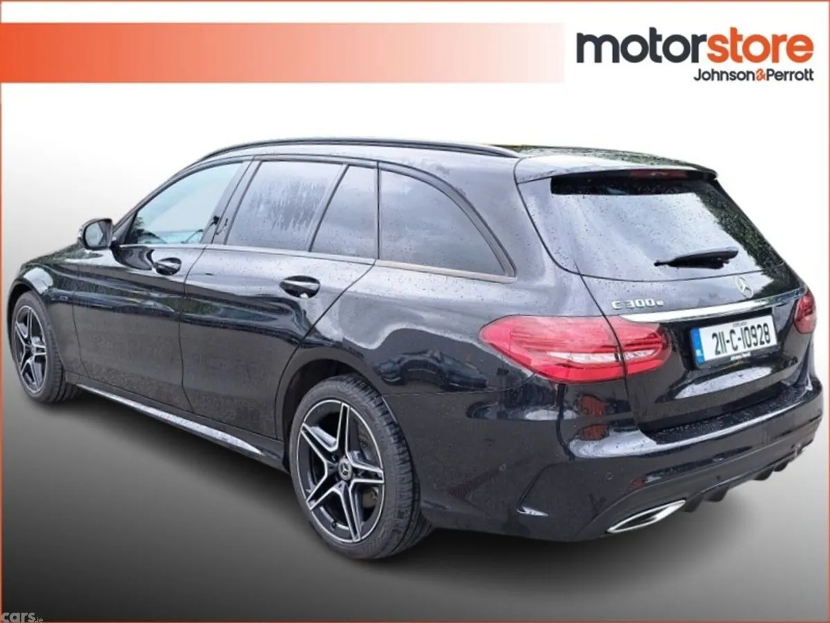 Mercedes-Benz C-Class Estate, Petrol Plug-in Hybrid, 2021, Black