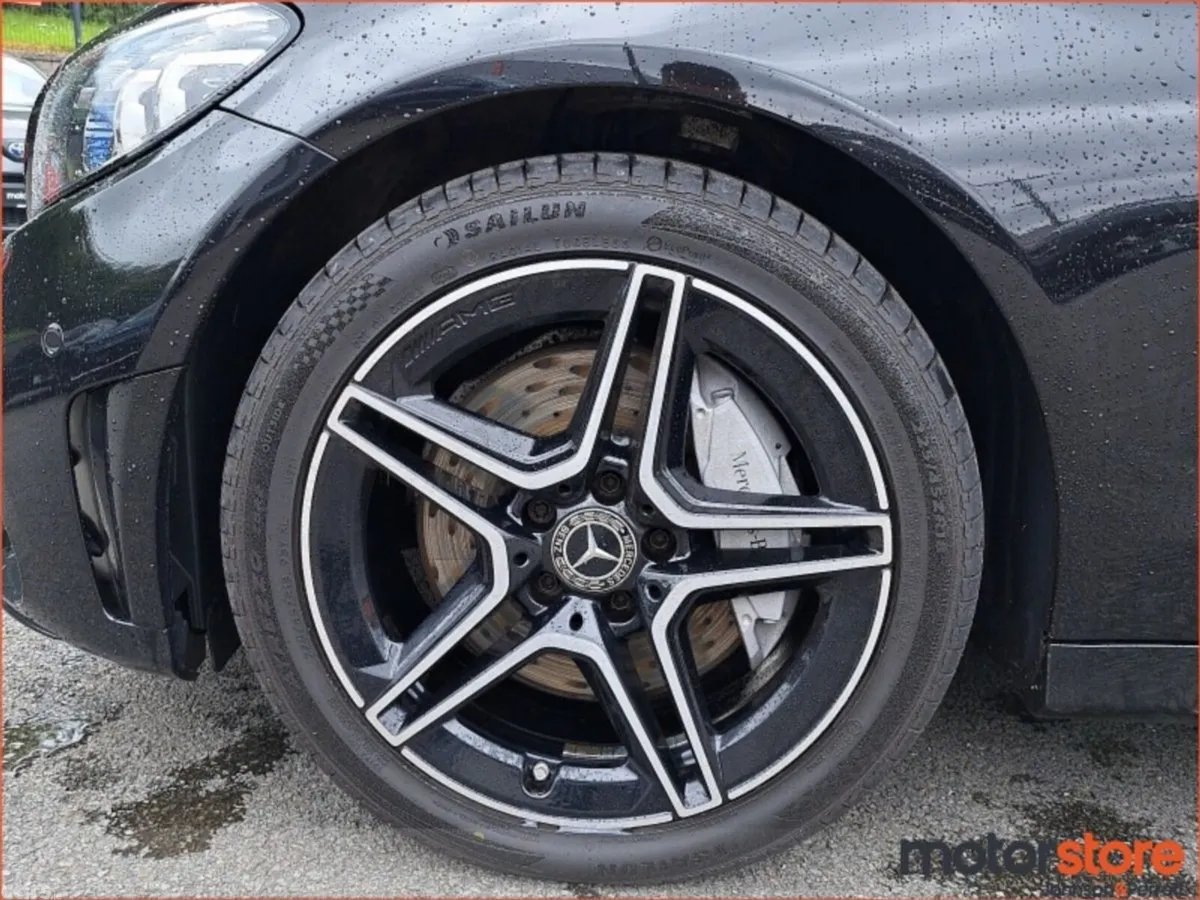Mercedes-Benz C-Class Estate, Petrol Plug-in Hybrid, 2021, Black