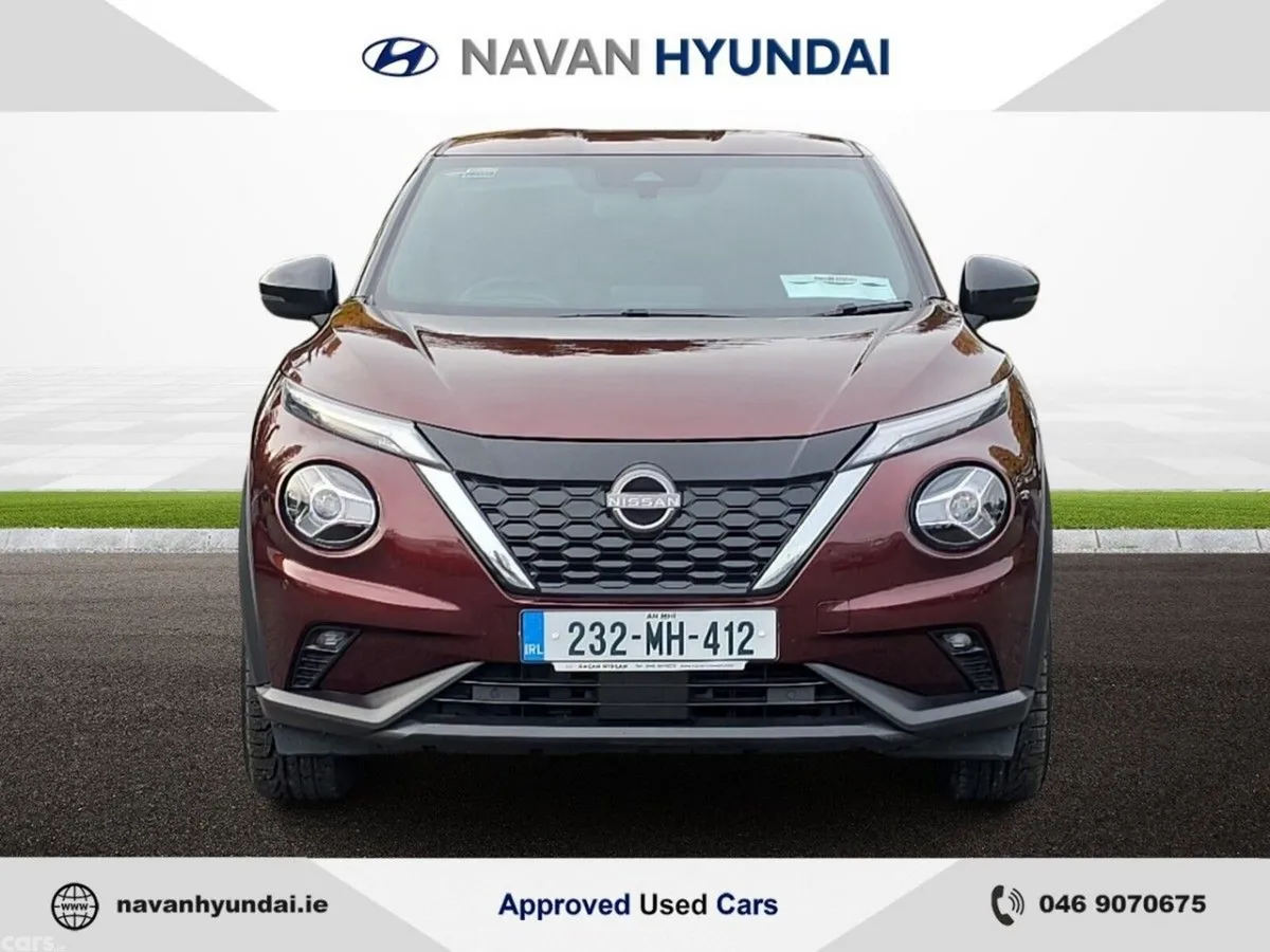 Nissan Juke SUV, Petrol Hybrid, 2023, Red