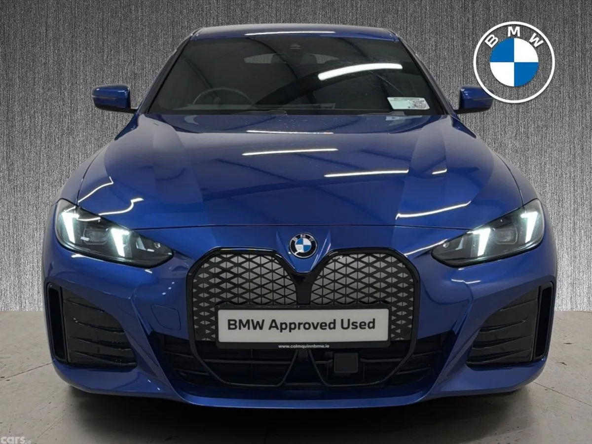 BMW i4 Coupe, Electric, 2026, Blue