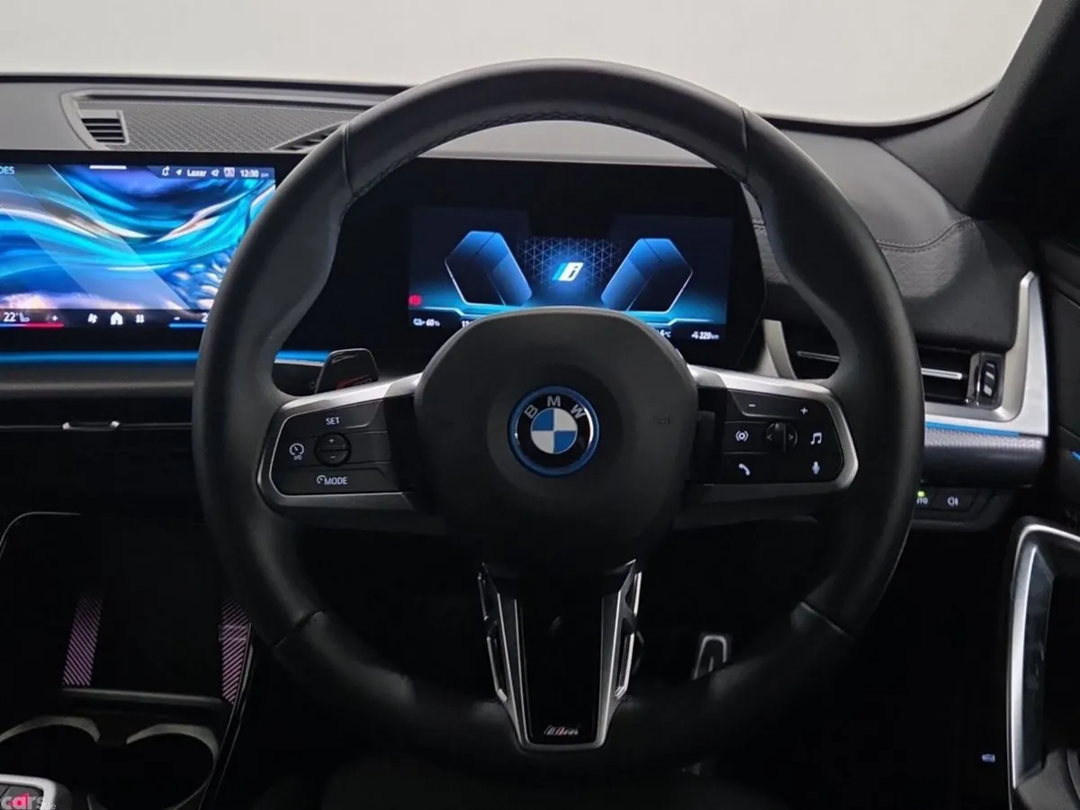 BMW iX2 SUV, Electric, 2026, Blue