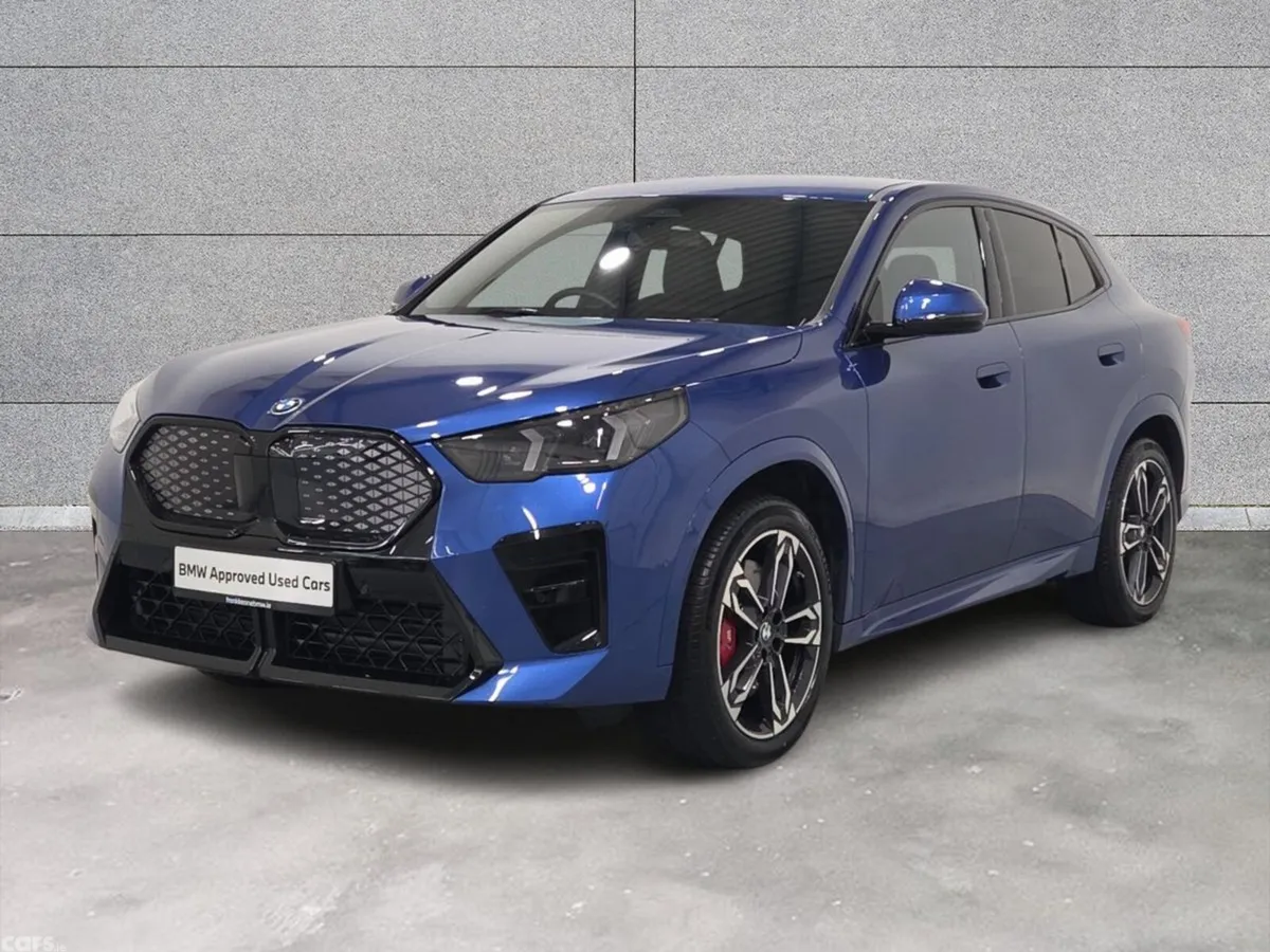 BMW iX2 SUV, Electric, 2026, Blue