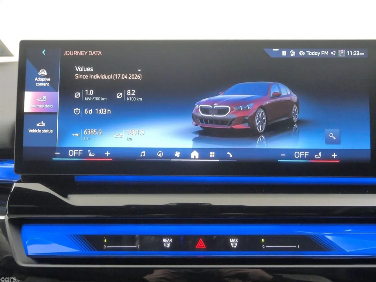 BMW 5-Series Saloon, Petrol Plug-in Hybrid, 2026, Red