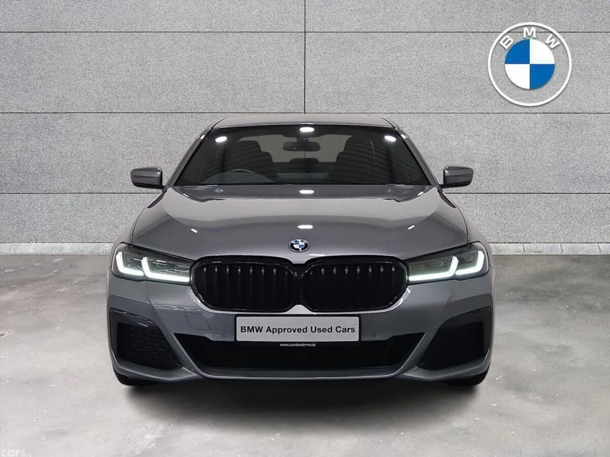 BMW 5-Series Saloon, Diesel Hybrid, 2023, Grey