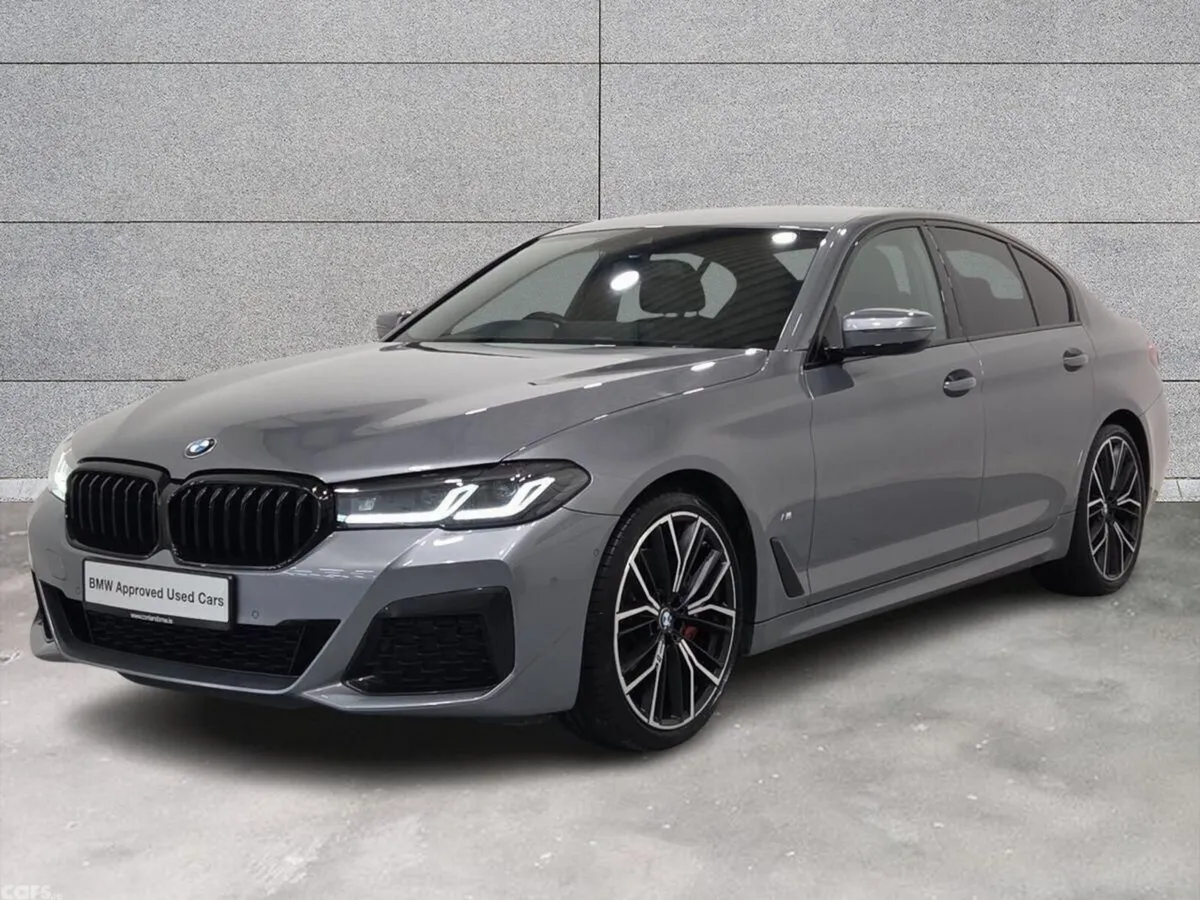 BMW 5-Series Saloon, Diesel Hybrid, 2023, Grey