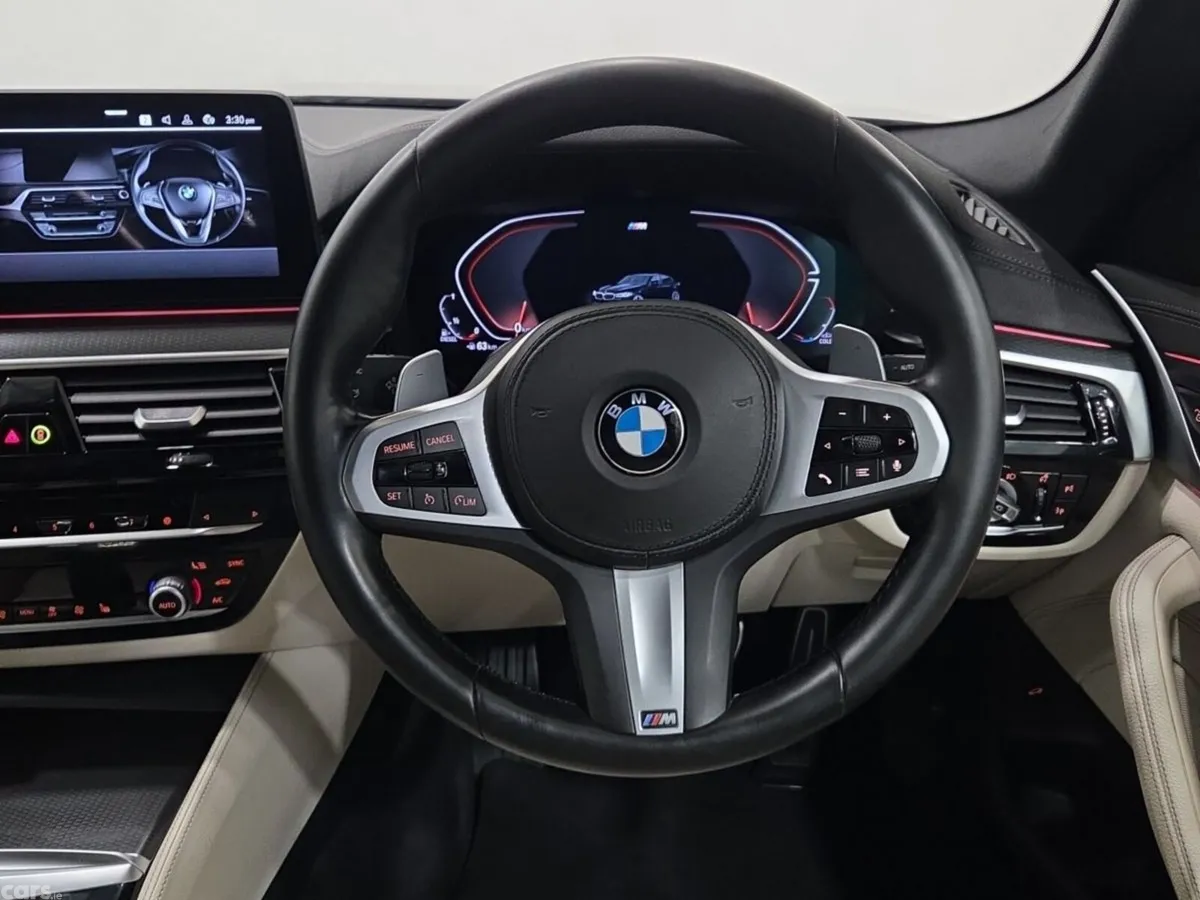 BMW 5-Series Saloon, Diesel Hybrid, 2021, Black