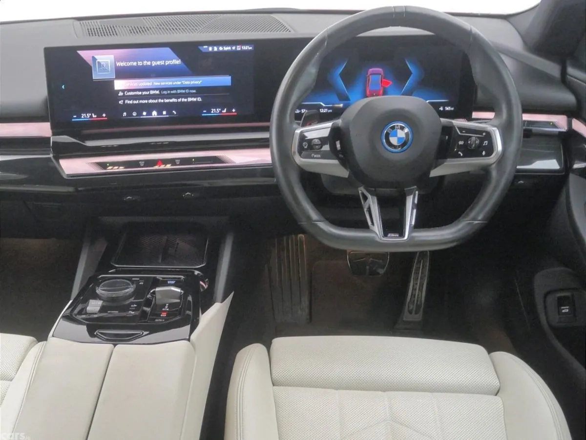 BMW i5 Saloon, Electric, 2024, Red