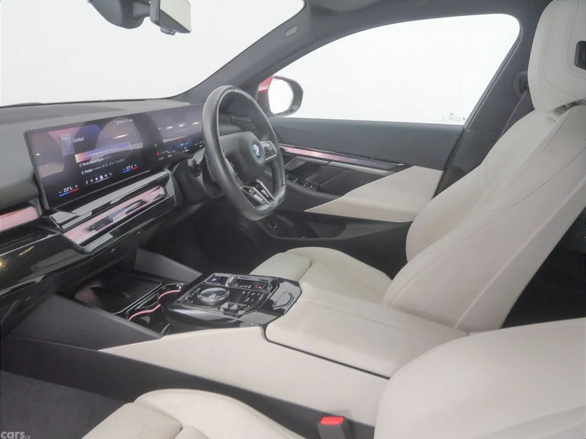 BMW i5 Saloon, Electric, 2024, Red