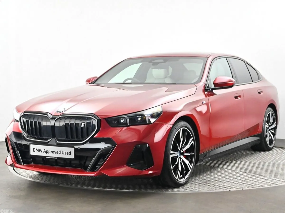 BMW i5 Saloon, Electric, 2024, Red