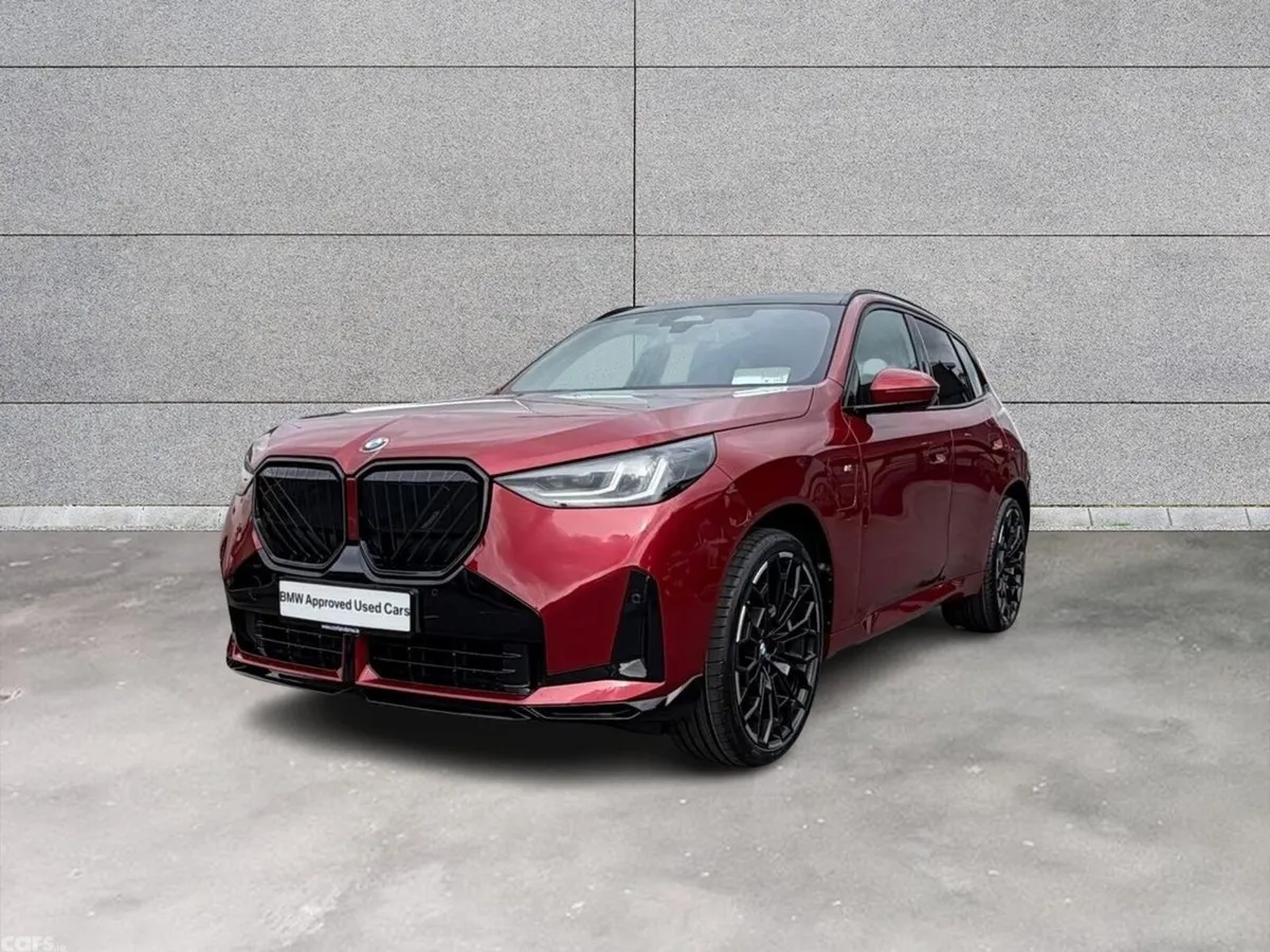 BMW X3 SUV, Petrol Plug-in Hybrid, 2026, Red