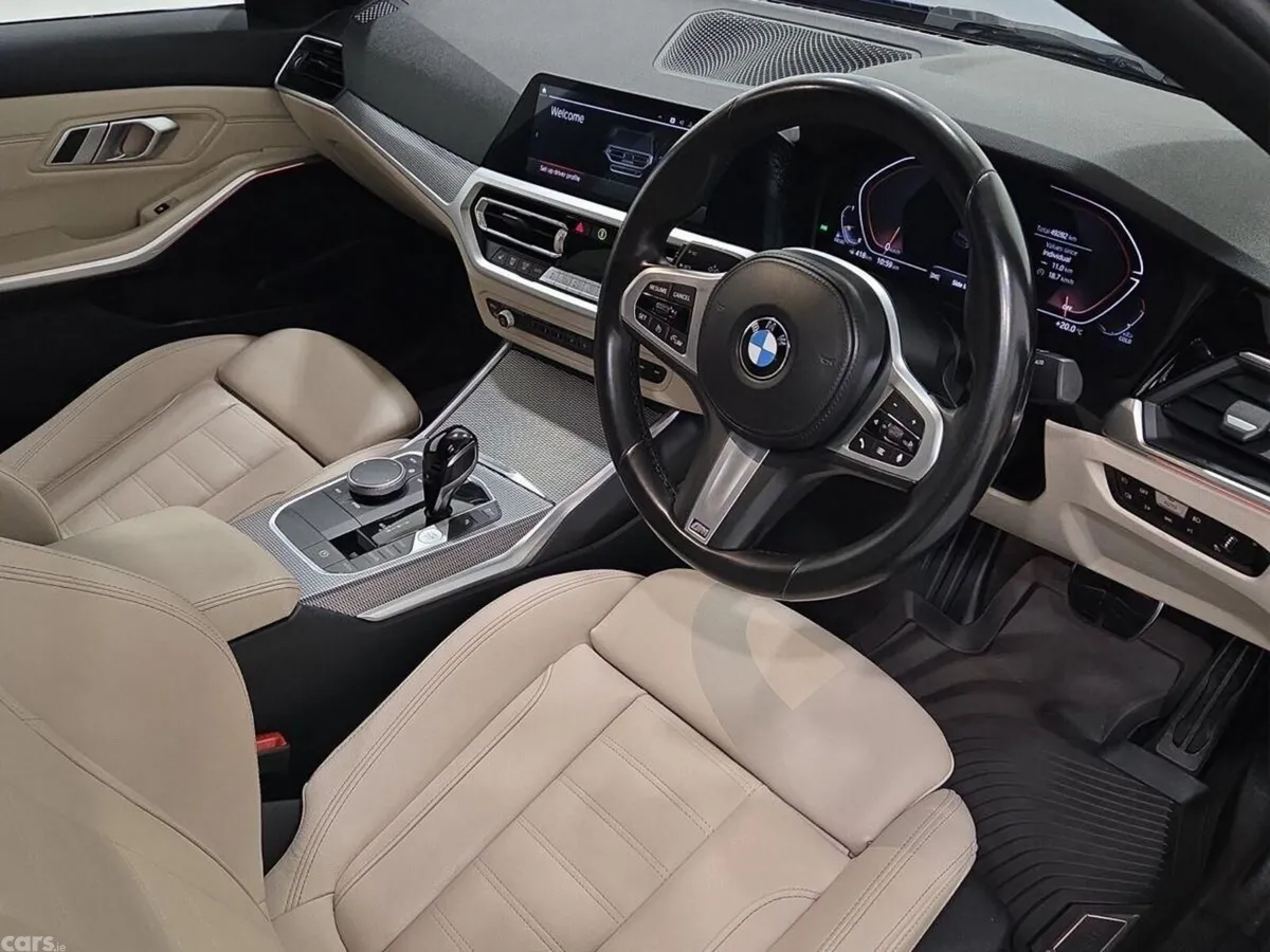 BMW 3-Series Saloon, Diesel Hybrid, 2022, Blue