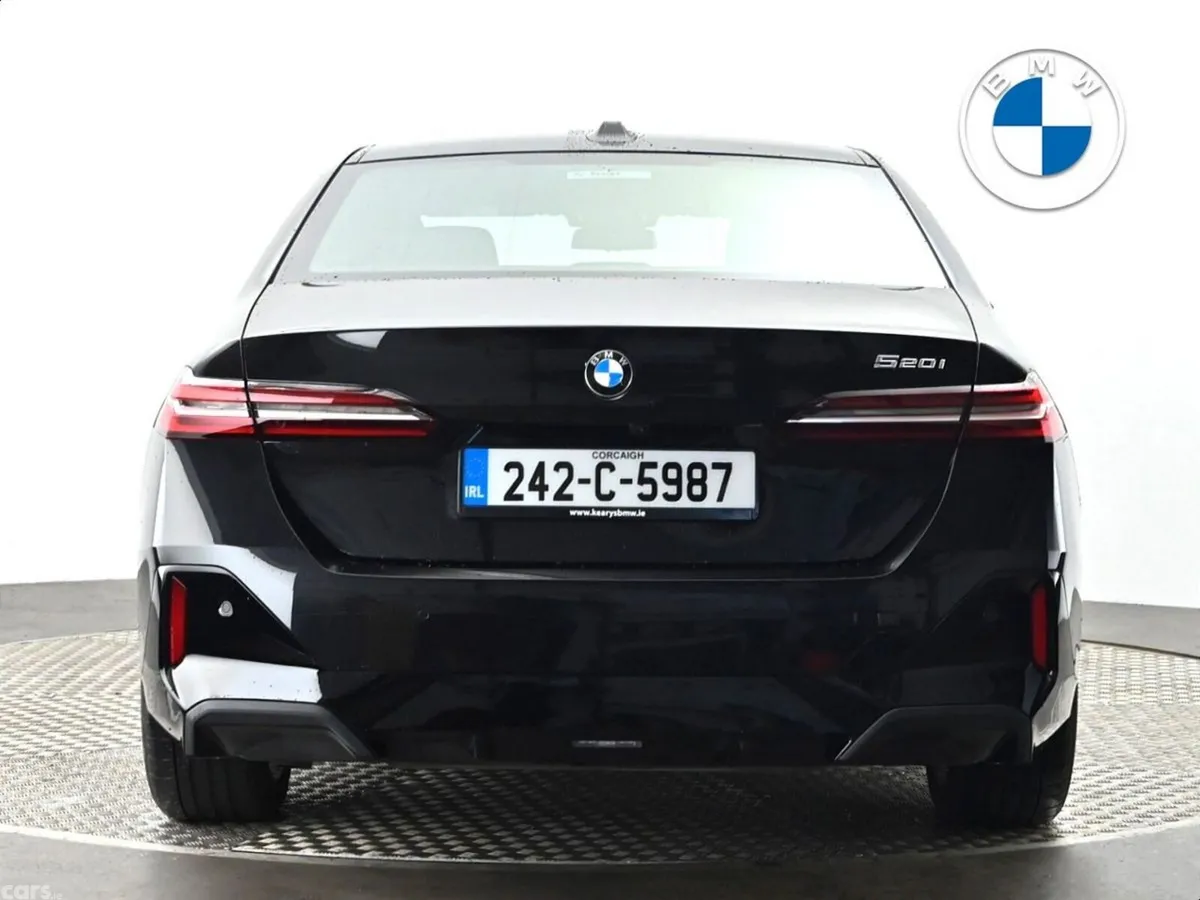 BMW 5-Series Saloon, Petrol Hybrid, 2024, Black