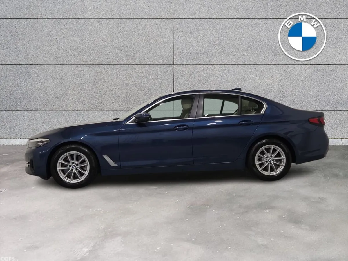 BMW 5-Series Saloon, Diesel Hybrid, 2023, Blue