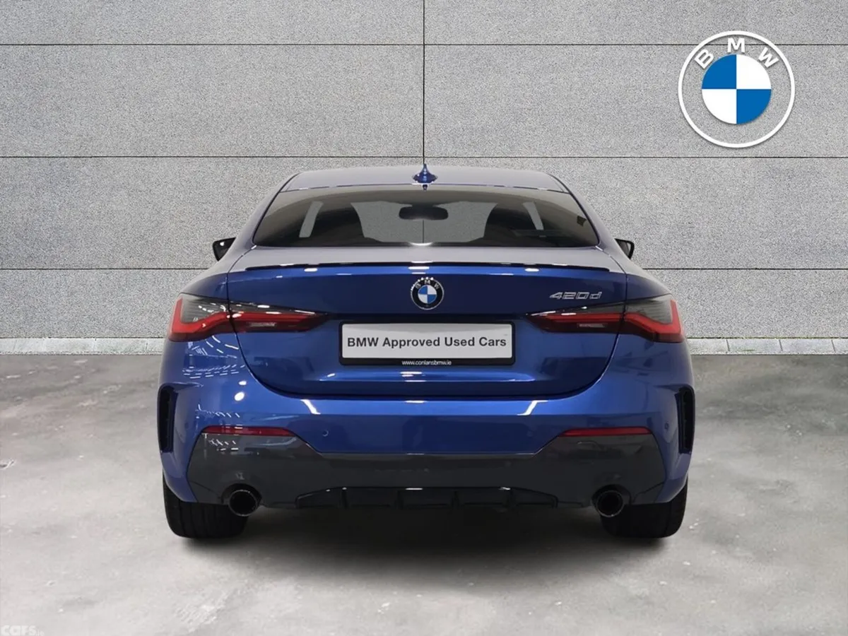 BMW 4-Series Coupe, Diesel Hybrid, 2023, Blue