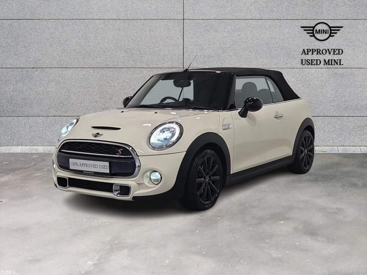 Mini Cooper Convertible, Petrol, 2016, White