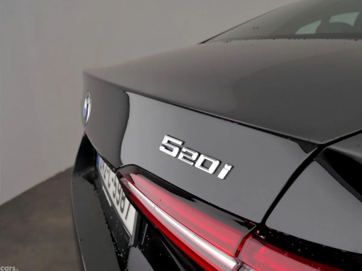 BMW 5-Series Saloon, Petrol Hybrid, 2024, Black