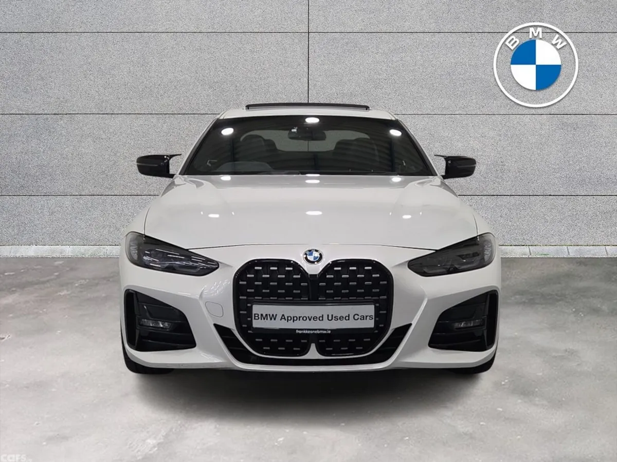 BMW 4-Series Coupe, Diesel Hybrid, 2022, White