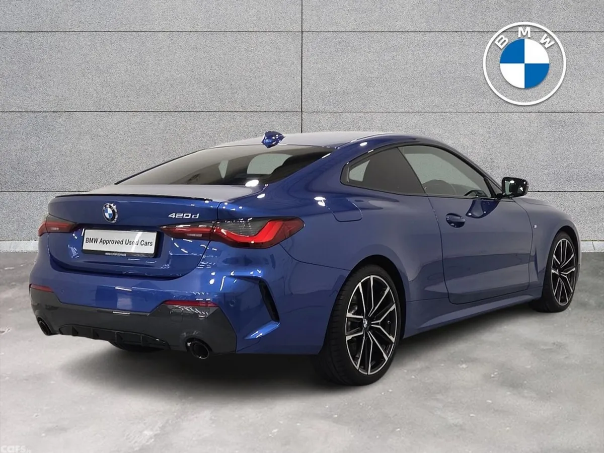 BMW 4-Series Coupe, Diesel Hybrid, 2023, Blue