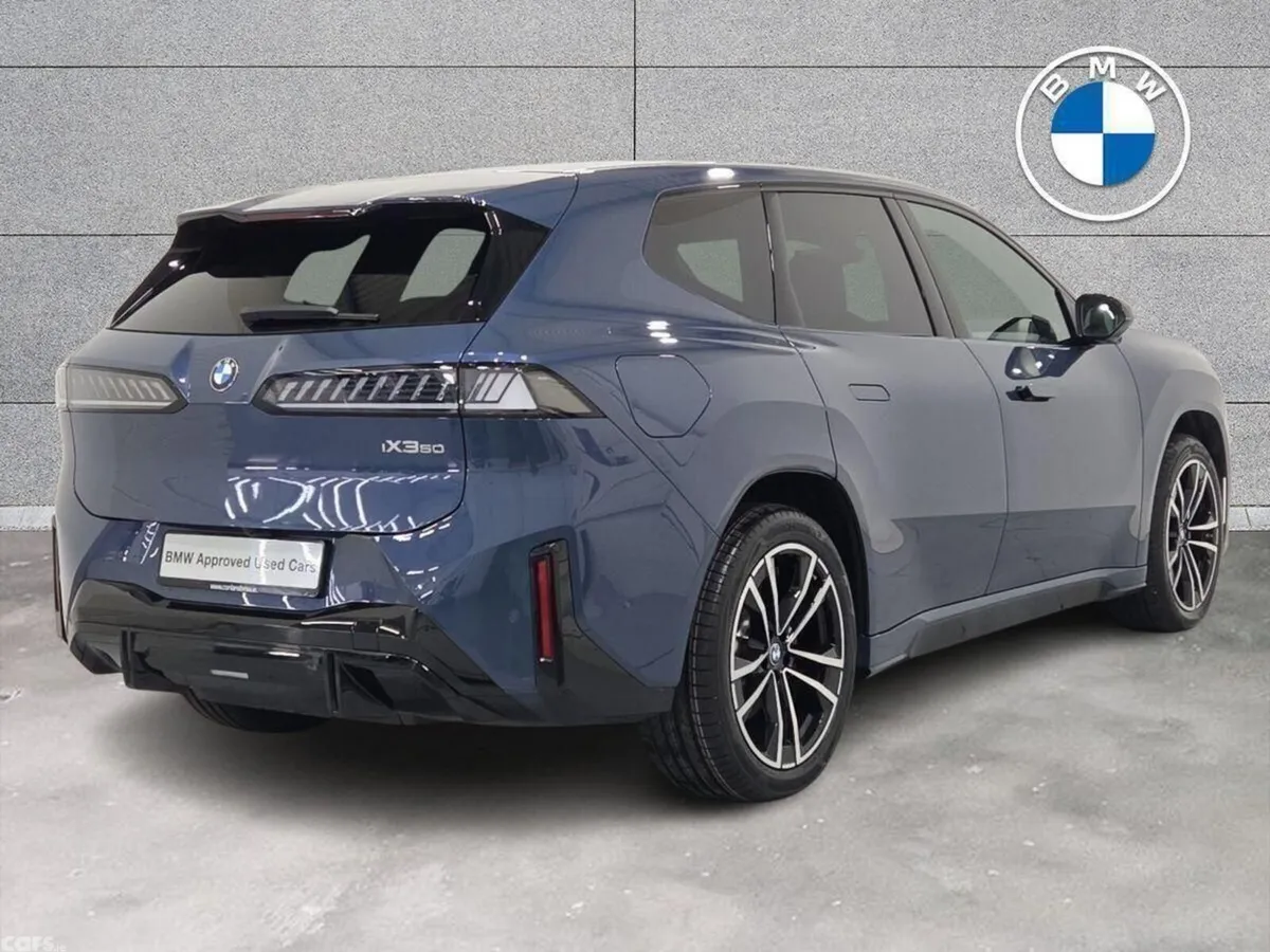 BMW iX3 SUV, Electric, 2026, Blue