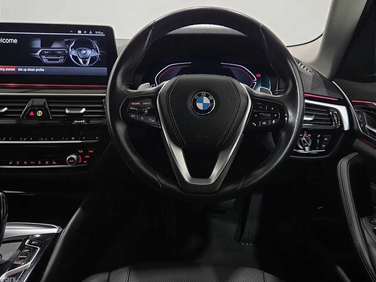 BMW 5-Series Saloon, Diesel Hybrid, 2022, Black