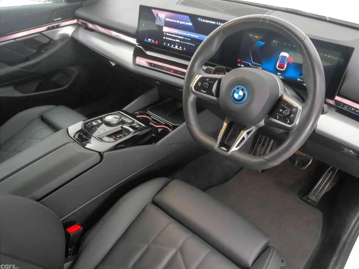 BMW i5 Saloon, Electric, 2024, White