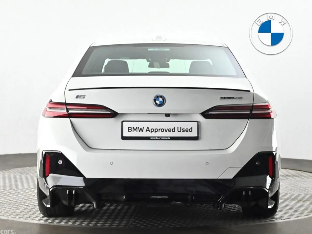 BMW i5 Saloon, Electric, 2024, White
