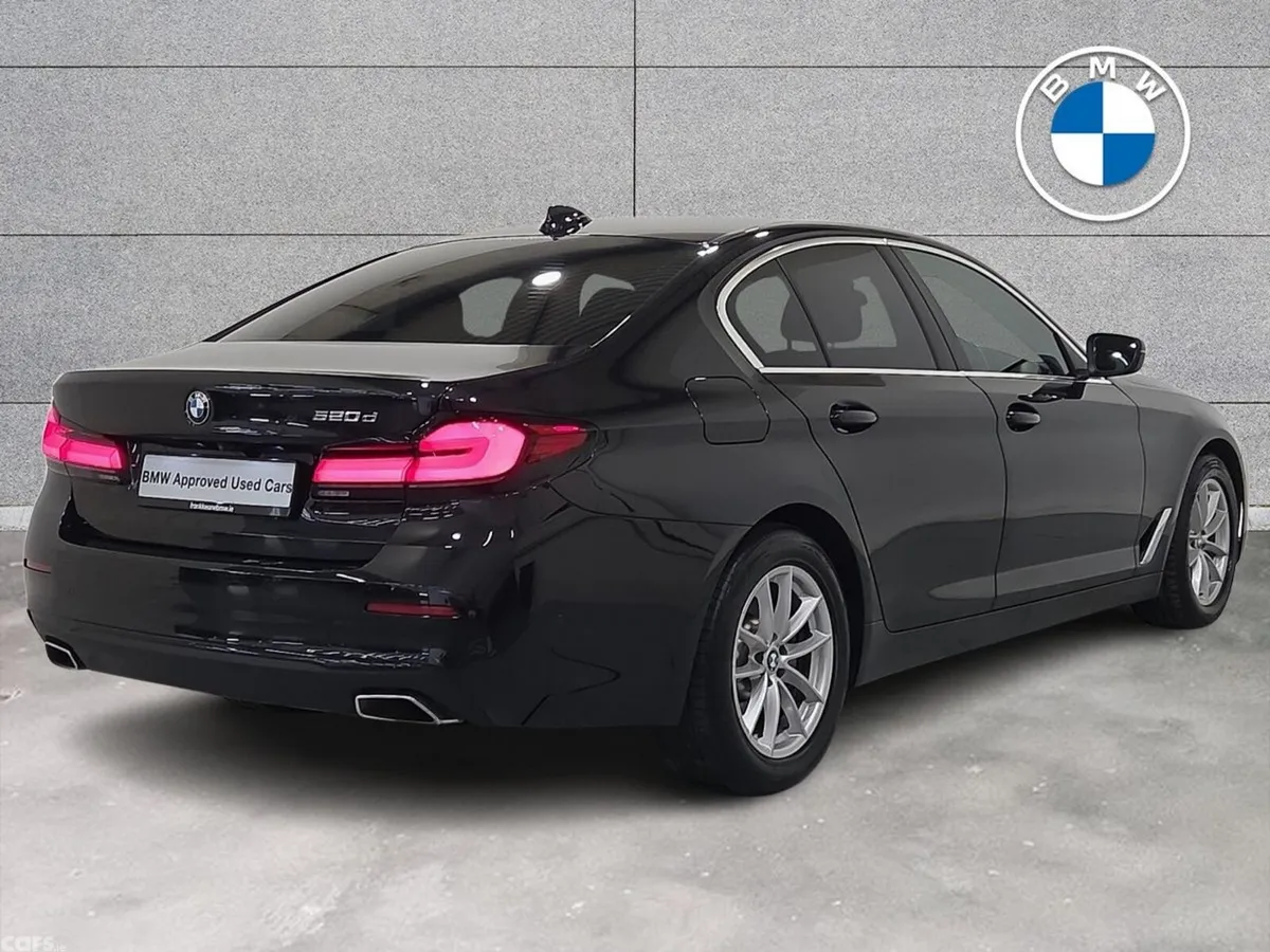 BMW 5-Series Saloon, Diesel Hybrid, 2022, Black