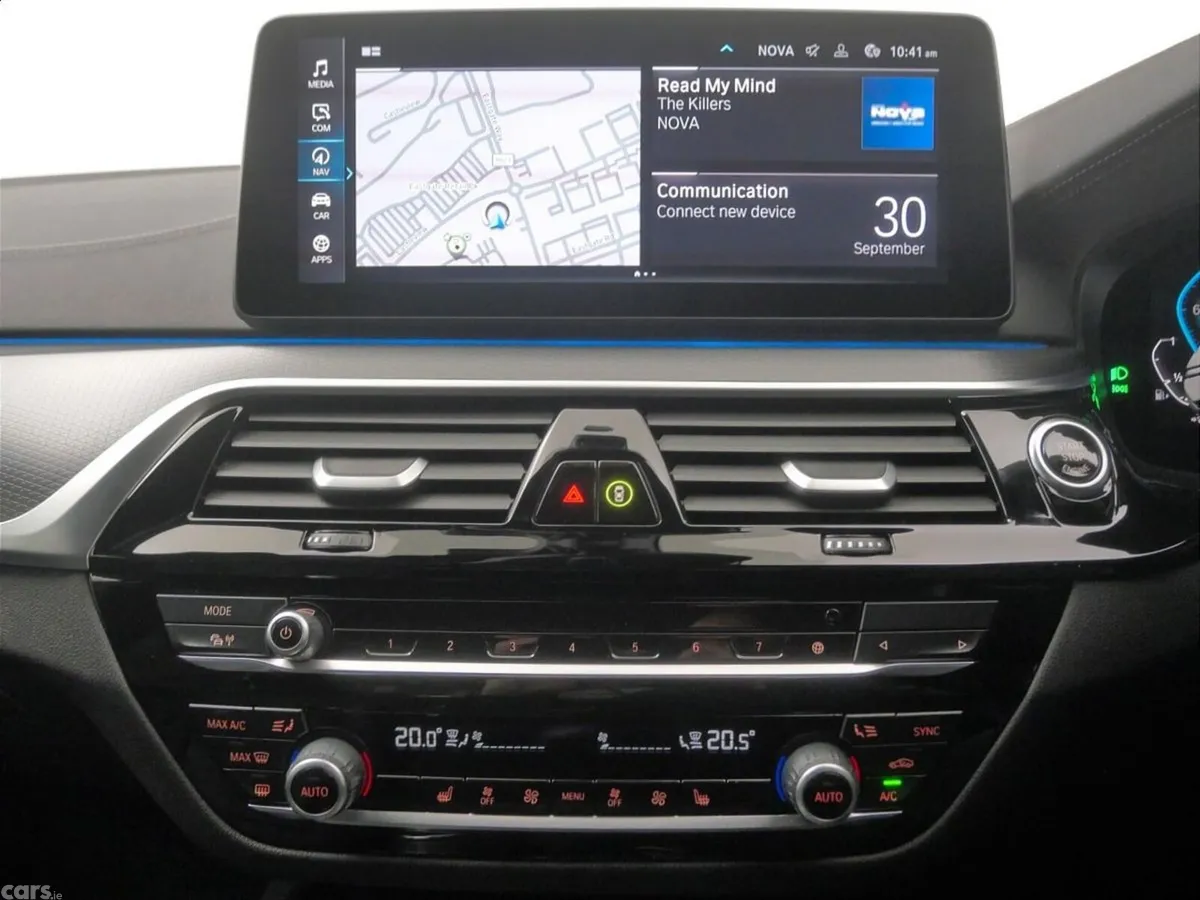 BMW 5-Series Saloon, Petrol Plug-in Hybrid, 2023, Black