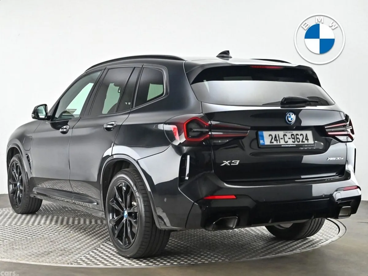 BMW X3 SUV, Petrol Plug-in Hybrid, 2024, Black
