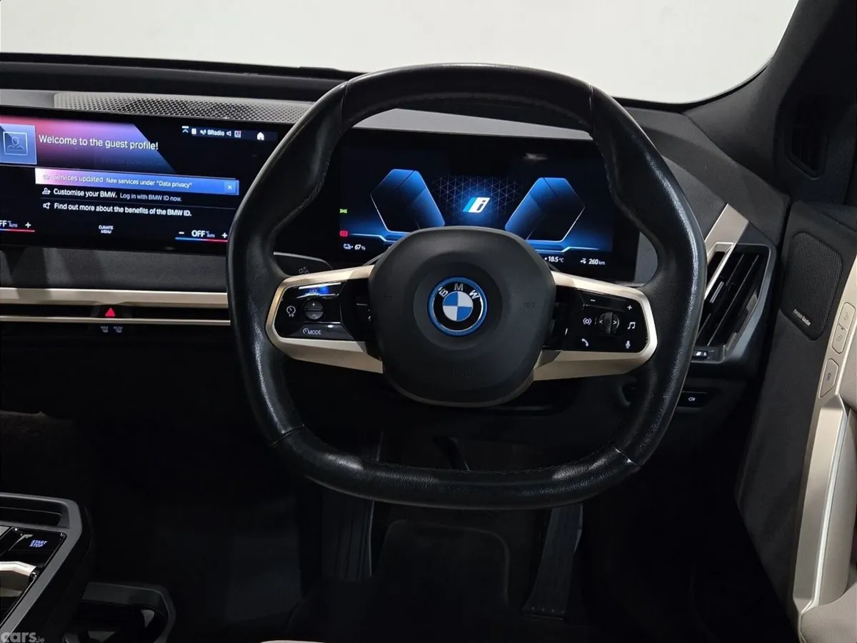 BMW iX SUV, Electric, 2022, Grey