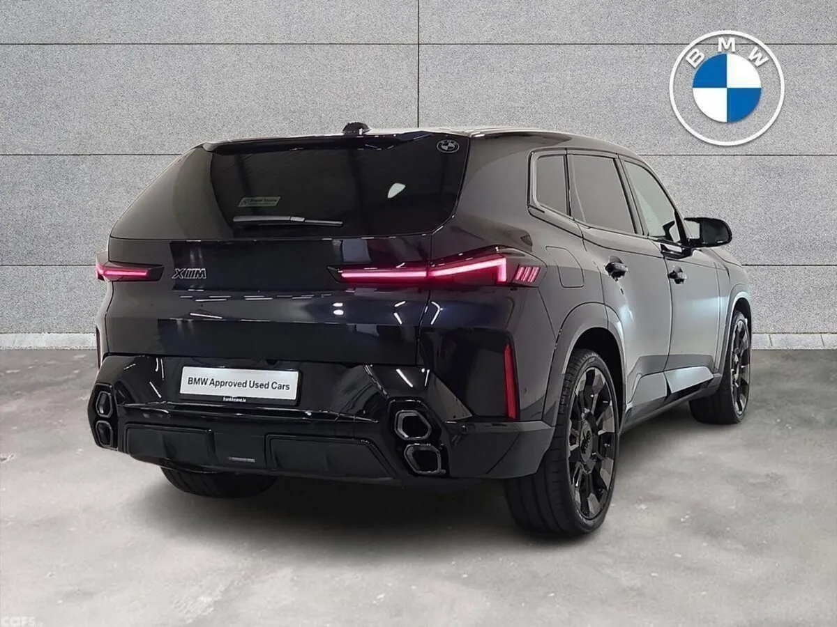 BMW XM SUV, Petrol Plug-in Hybrid, 2026, Black
