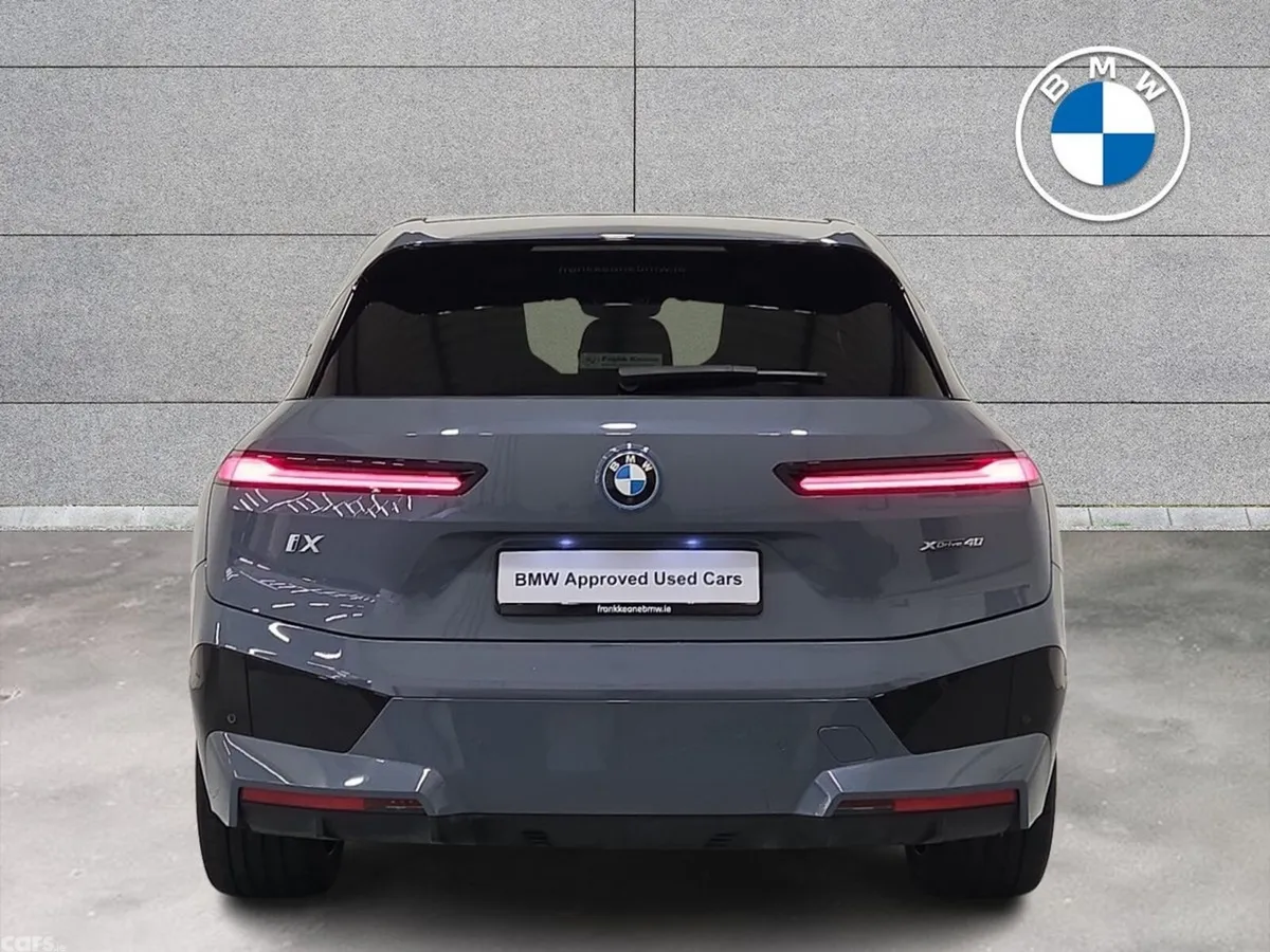 BMW iX SUV, Electric, 2022, Grey