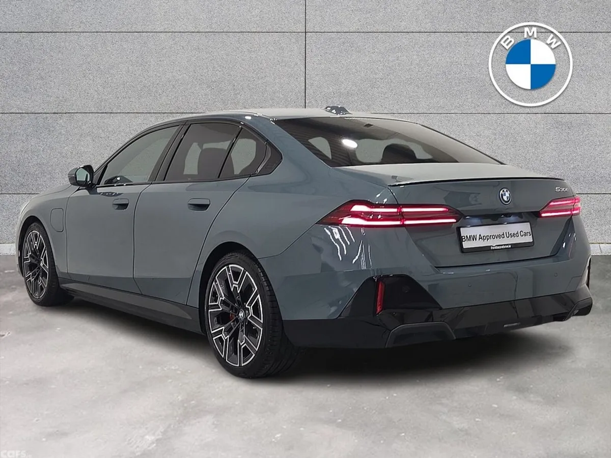 BMW 5-Series Saloon, Petrol Plug-in Hybrid, 2025, Green