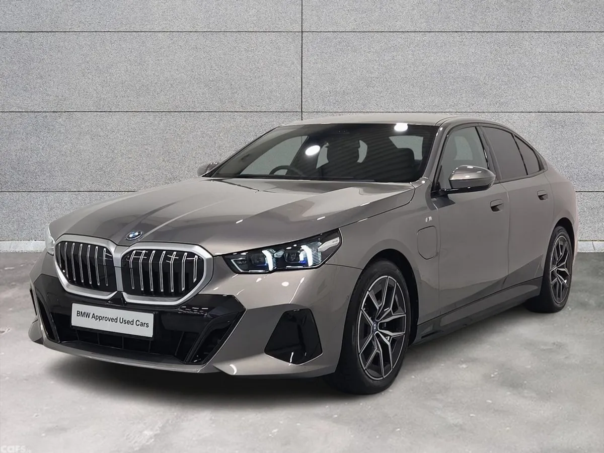 BMW 5-Series Saloon, Petrol Plug-in Hybrid, 2025, Grey