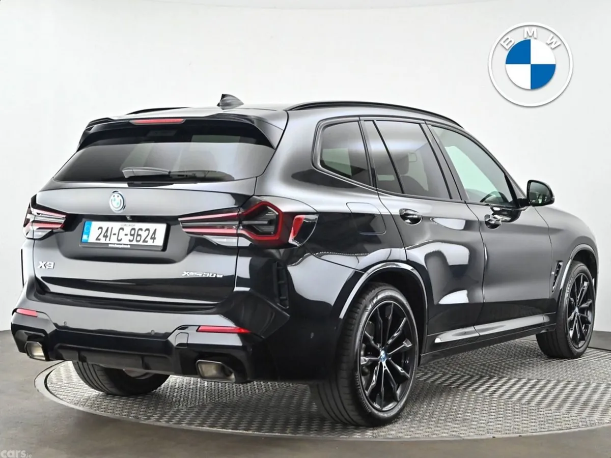 BMW X3 SUV, Petrol Plug-in Hybrid, 2024, Black