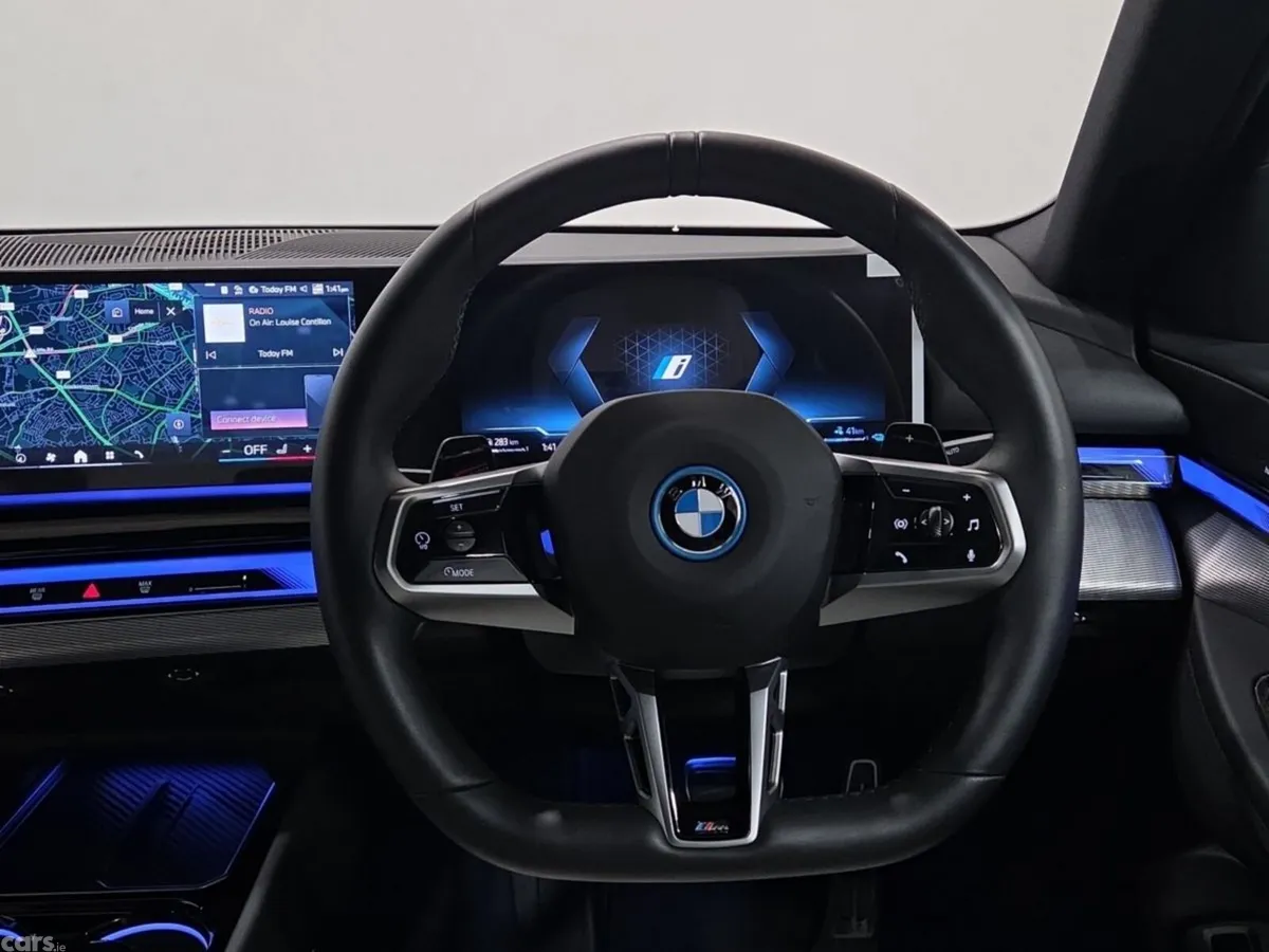BMW 5-Series Saloon, Petrol Plug-in Hybrid, 2026, Red