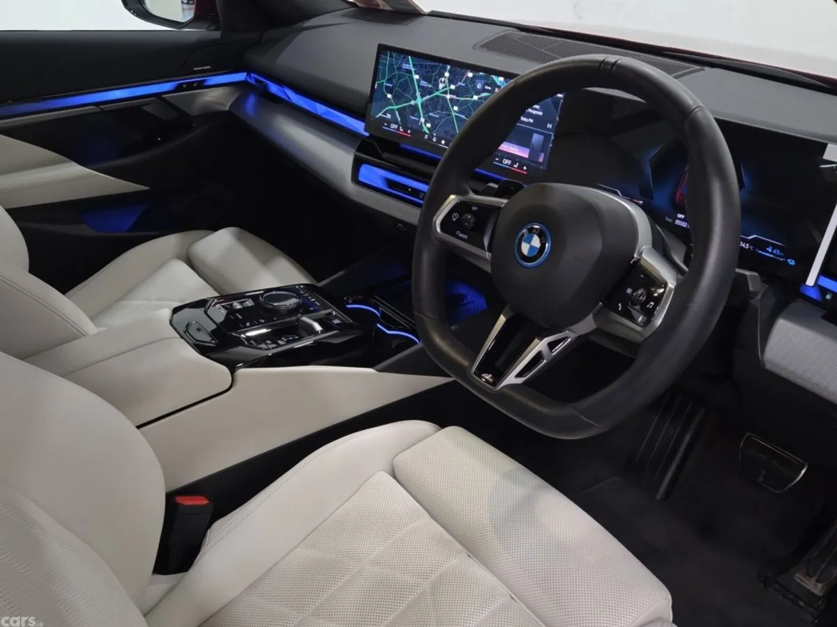 BMW 5-Series Saloon, Petrol Plug-in Hybrid, 2026, Red