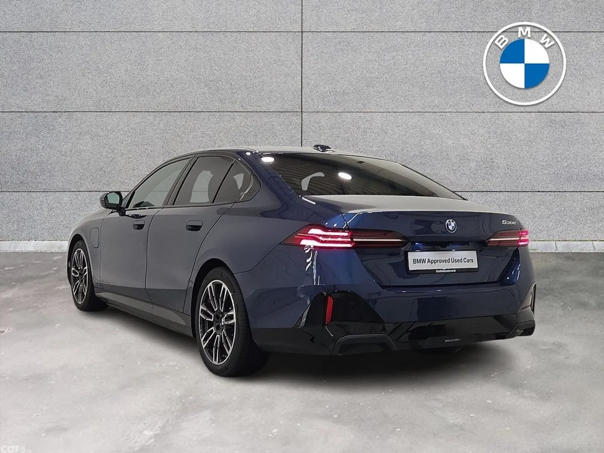 BMW 5-Series Saloon, Petrol Plug-in Hybrid, 2026, Blue