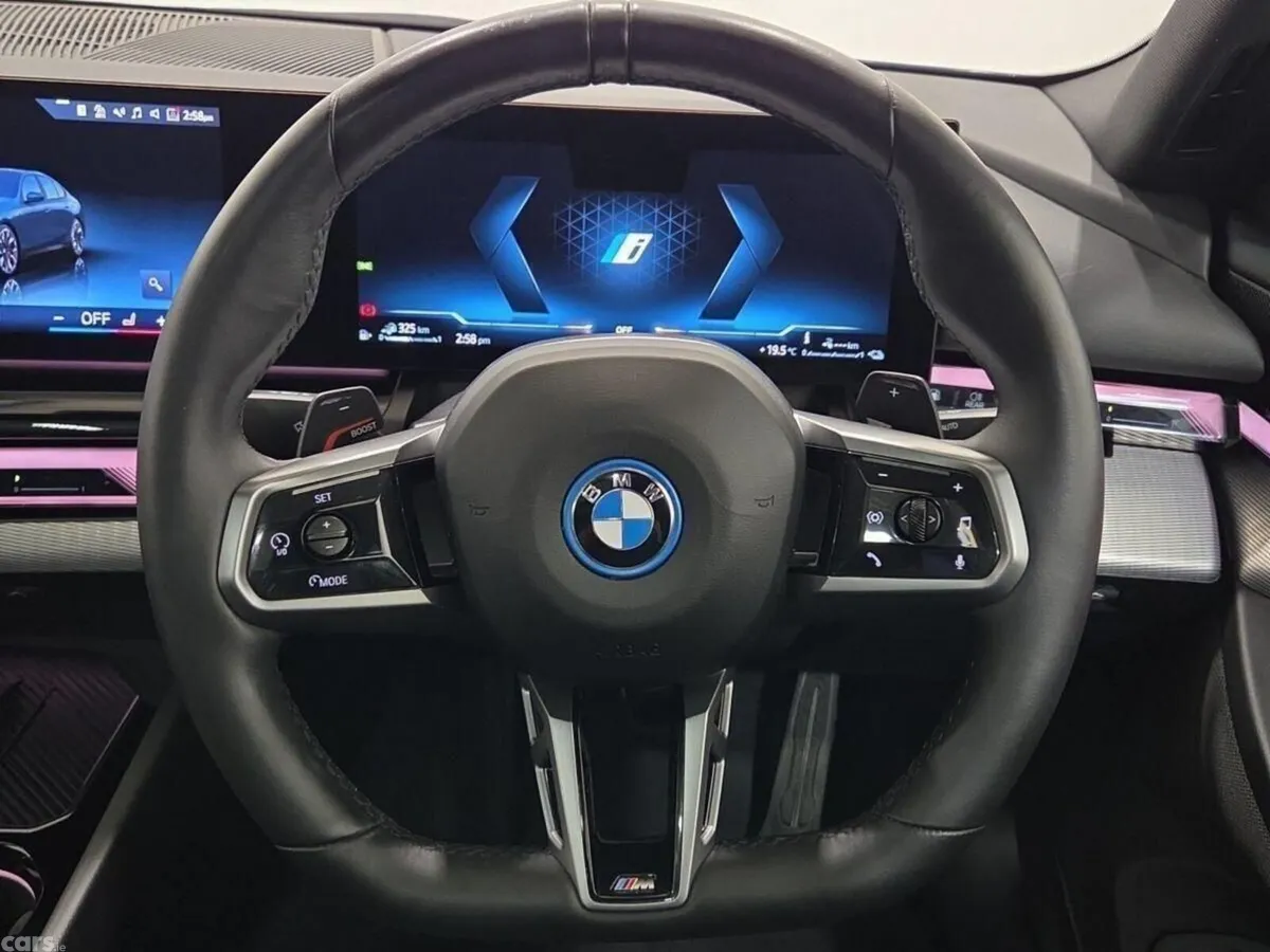 BMW 5-Series Saloon, Petrol Plug-in Hybrid, 2025, Blue
