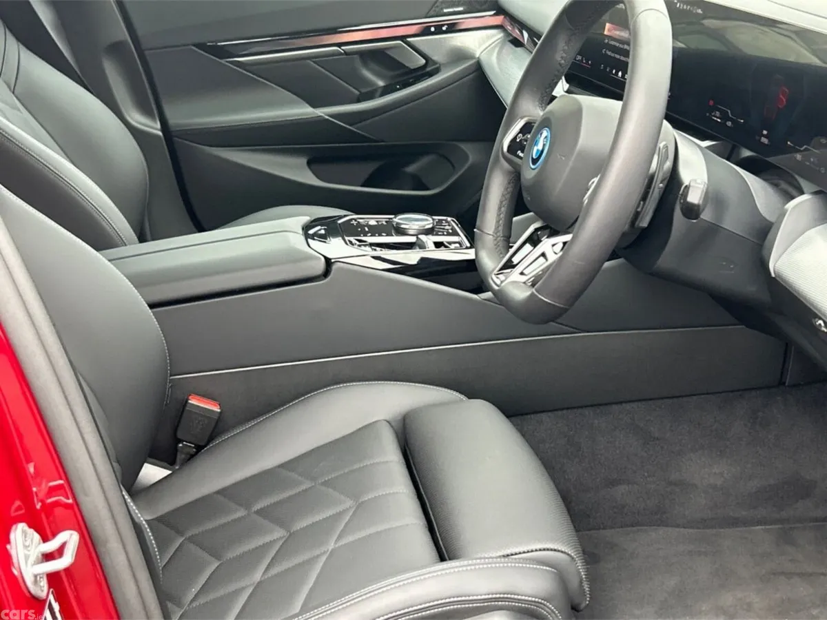 BMW 5-Series Saloon, Petrol Plug-in Hybrid, 2025, Red