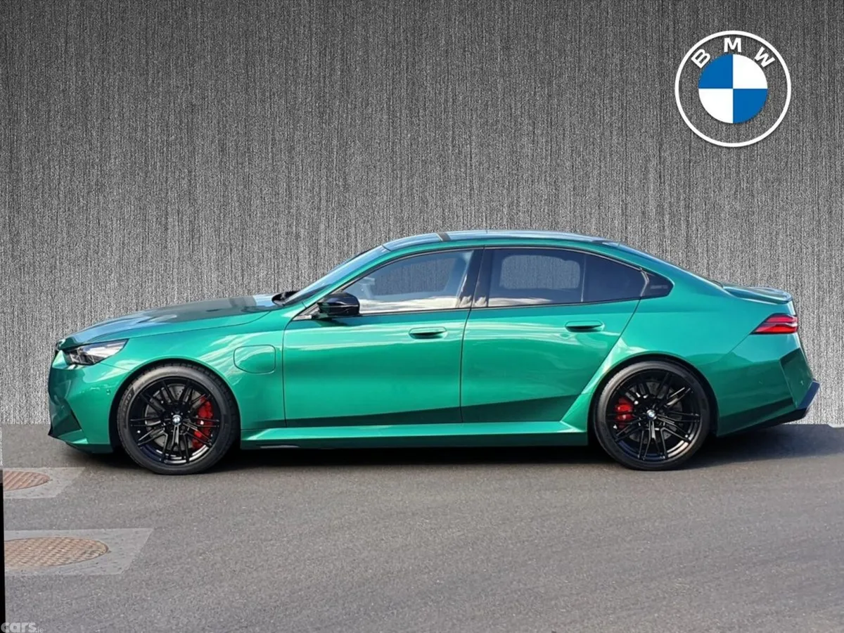BMW M5 Saloon, Petrol Plug-in Hybrid, 2026, Green