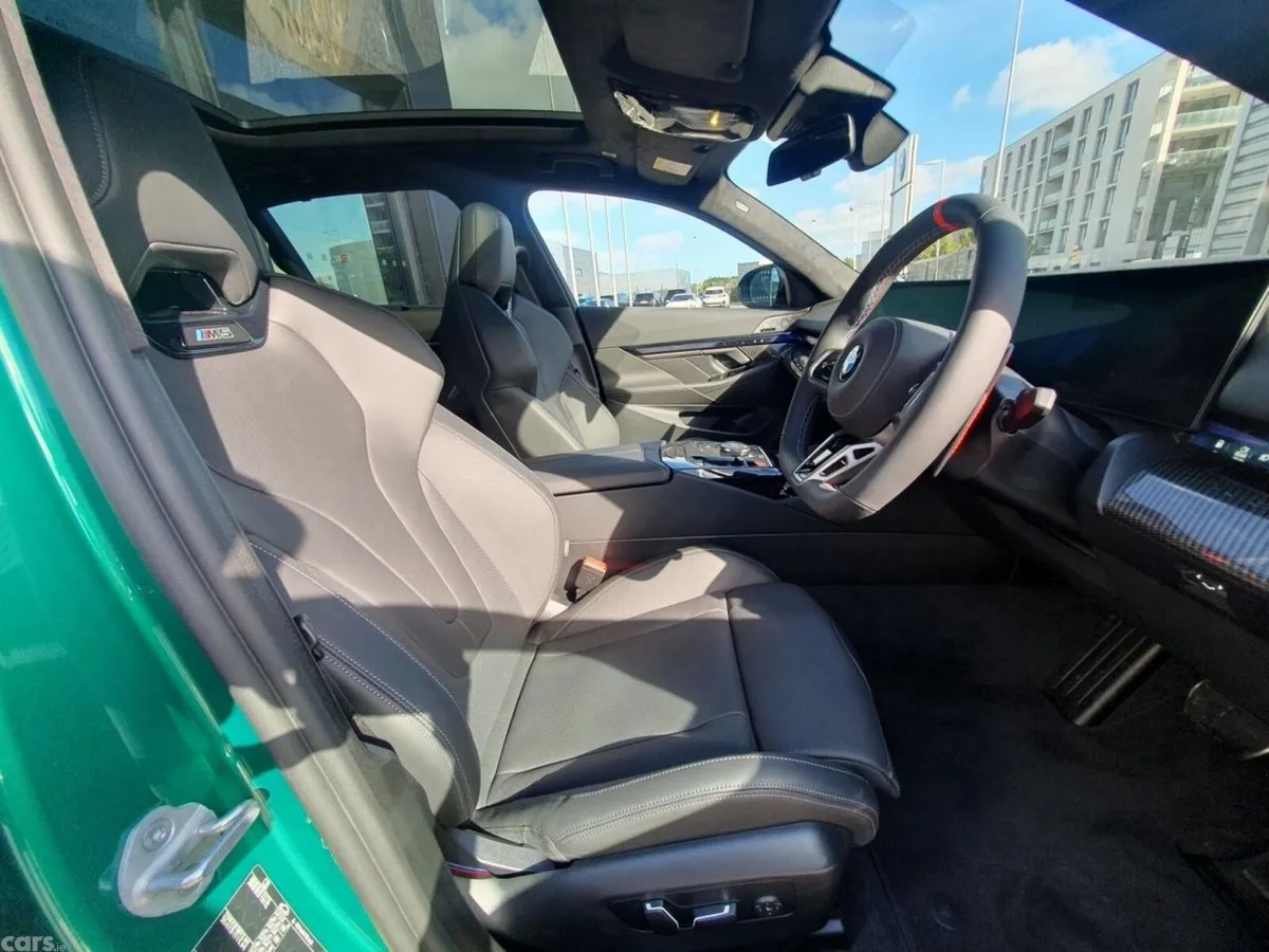 BMW M5 Saloon, Petrol Plug-in Hybrid, 2026, Green
