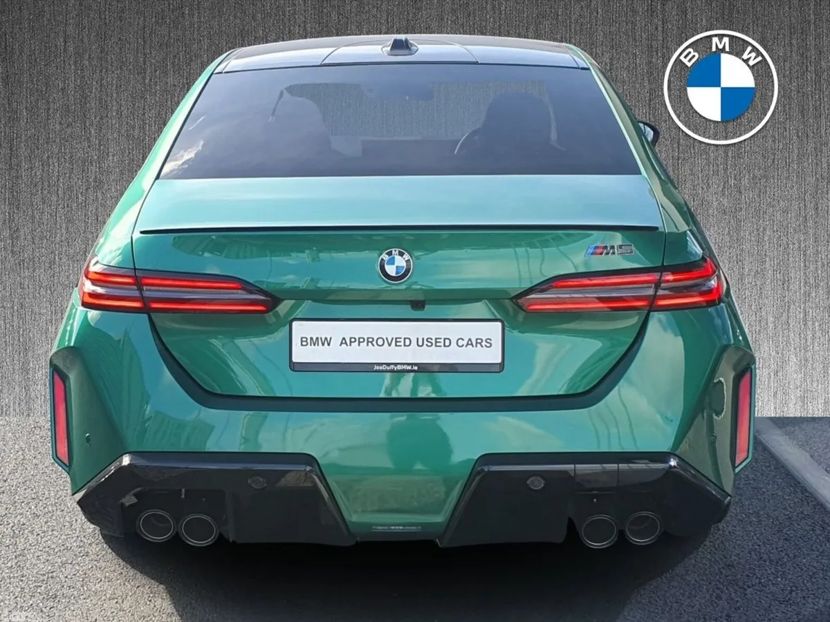 BMW M5 Saloon, Petrol Plug-in Hybrid, 2026, Green