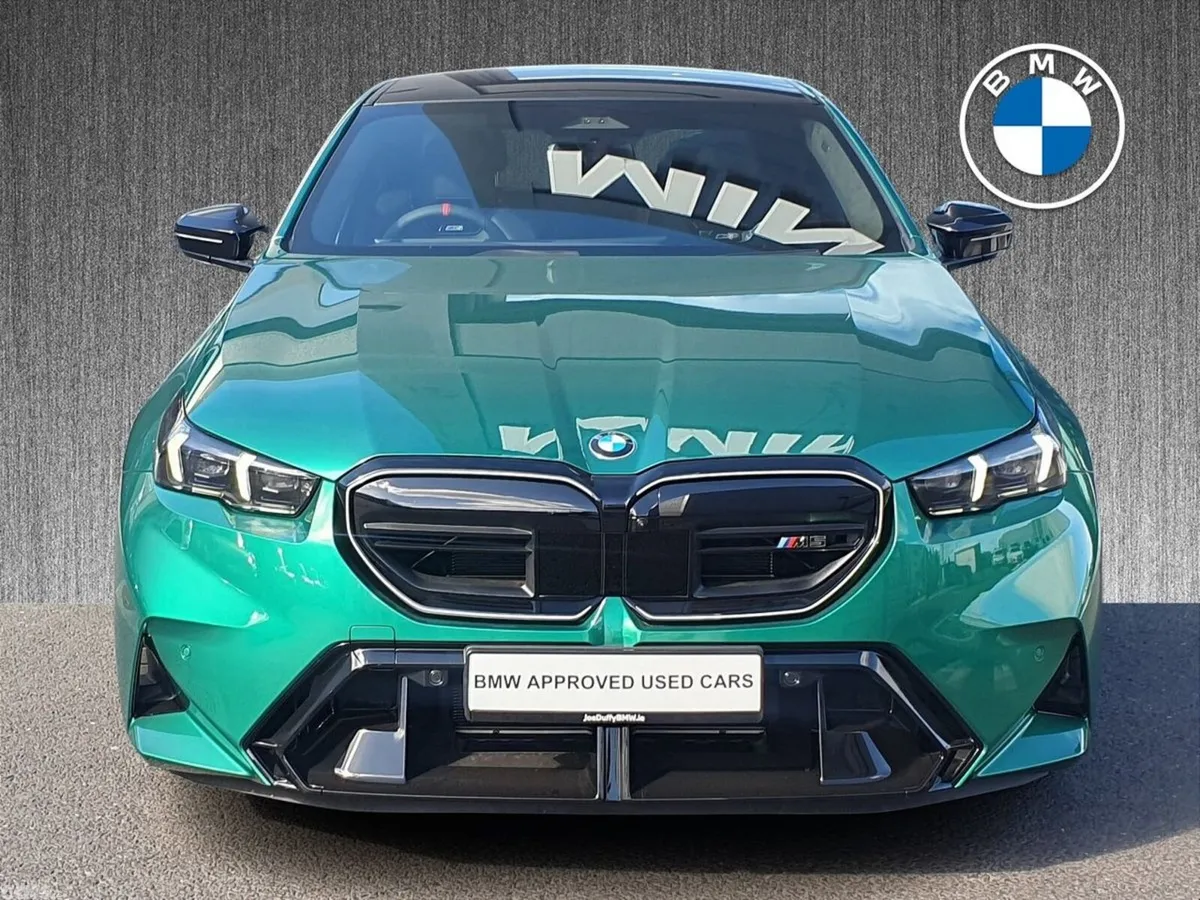BMW M5 Saloon, Petrol Plug-in Hybrid, 2026, Green