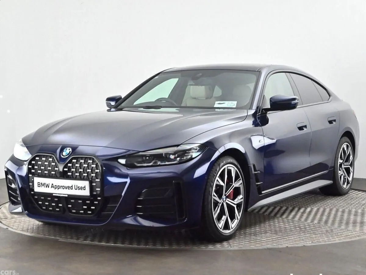 BMW 4-Series Hatchback, Diesel Hybrid, 2022, Blue