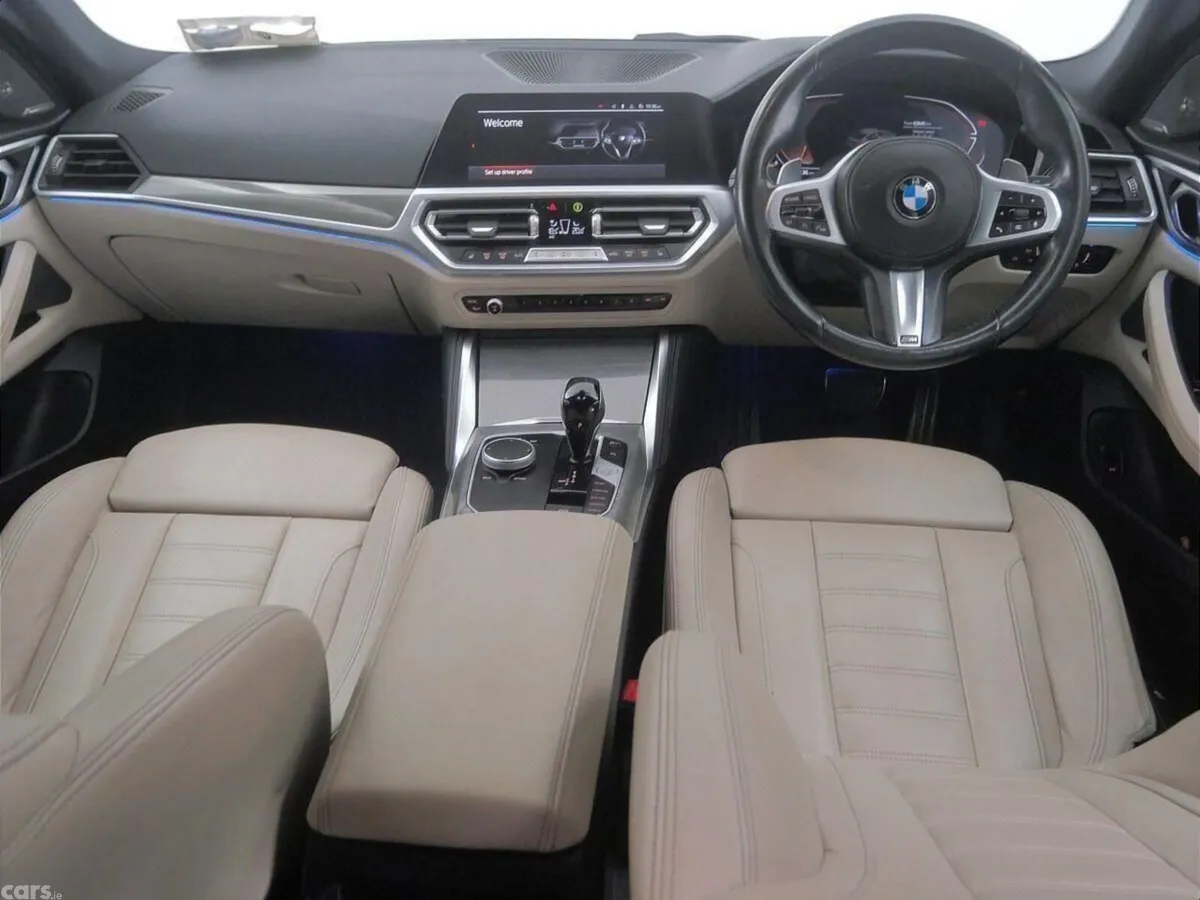 BMW 4-Series Hatchback, Diesel Hybrid, 2022, Blue
