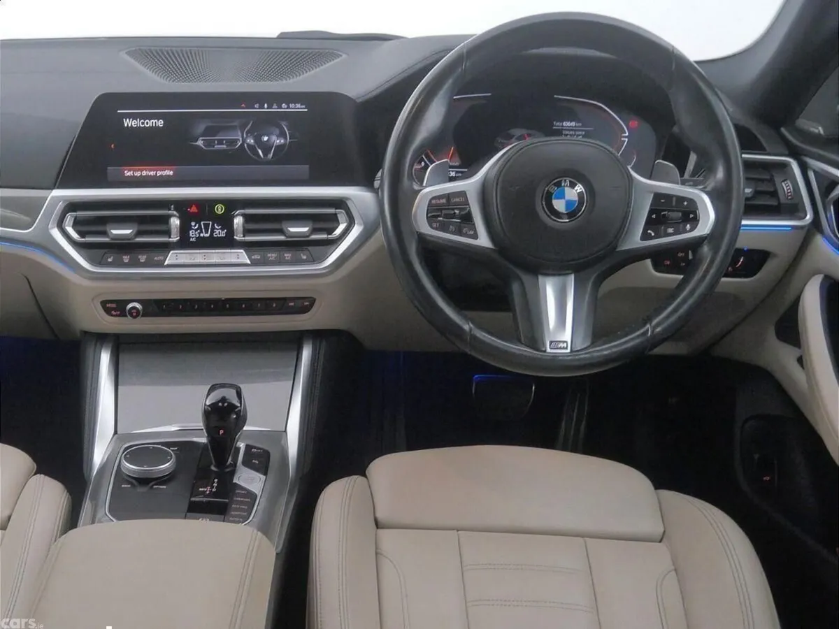 BMW 4-Series Hatchback, Diesel Hybrid, 2022, Blue