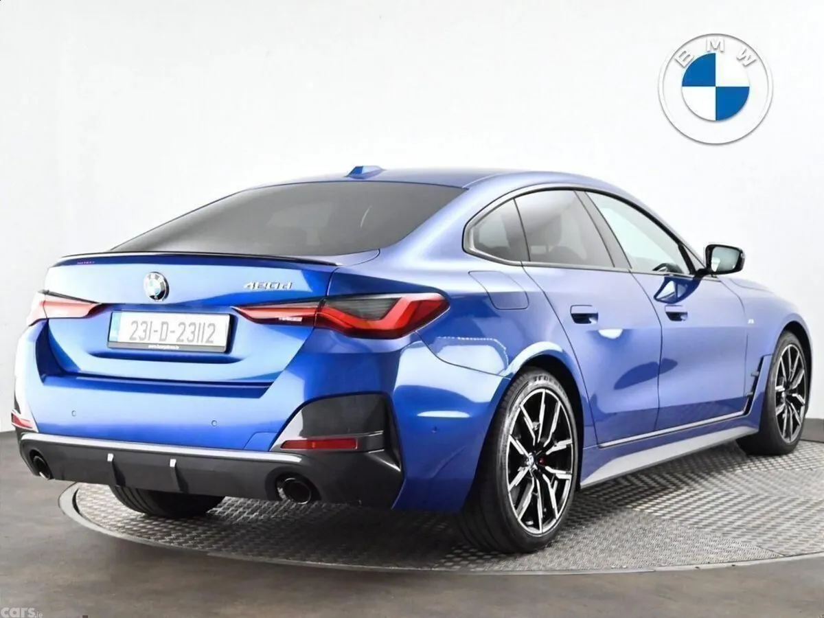 BMW 4-Series Hatchback, Diesel Hybrid, 2023, Blue